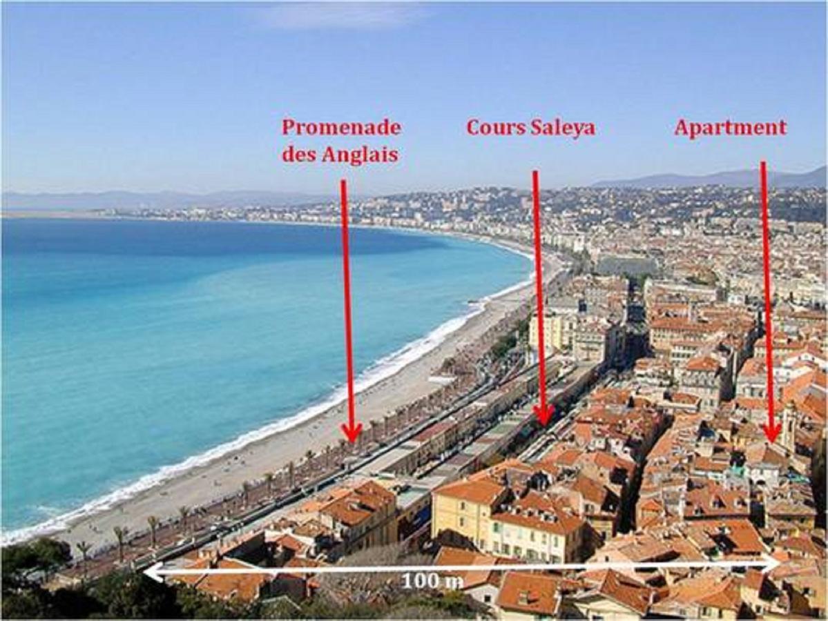 Appartamento Centrale 2 - F4 Spacieux Et Confortable Au Centre Du Vieux-Nizza Esterno foto